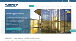 Desktop Screenshot of maringo-usa.com